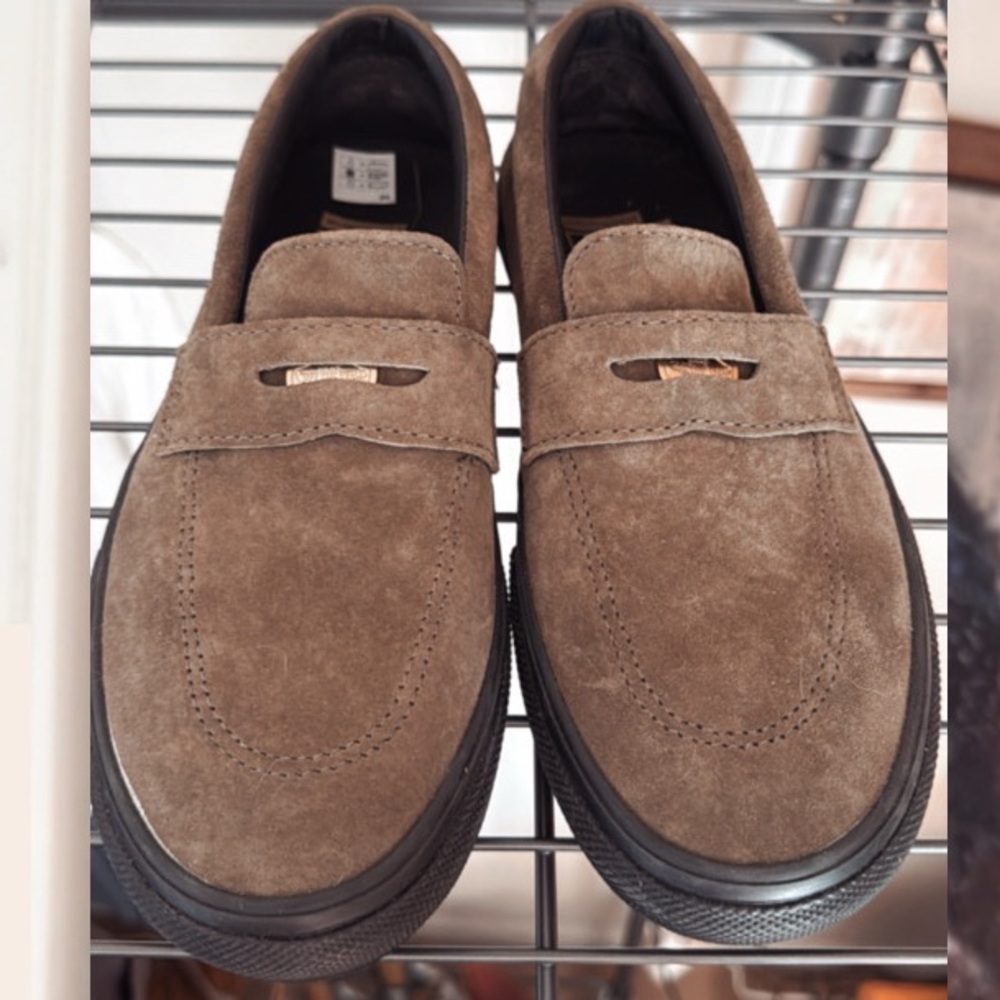 Vans Brown Suede Men's Slip-Ons